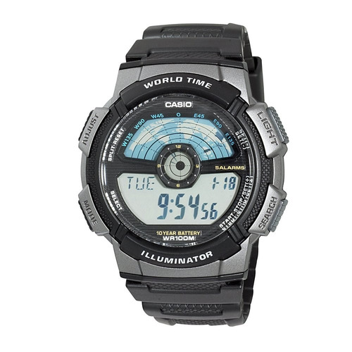 Reloj Casio Ae-1100w-1a Hombre Illuminator Ultimo Disponible