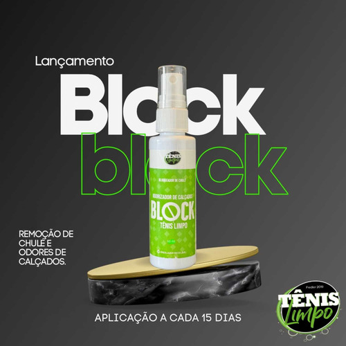Kit Tênis limpo limpa calçado com escova borrifa e desodorante chulé