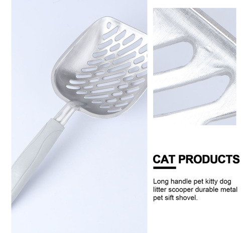 Recogedor De Arena Para Mascotas Y Perros Con Mango Largo, D