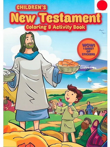 Children's New Testament Jesus Feeds People Activity Book 
