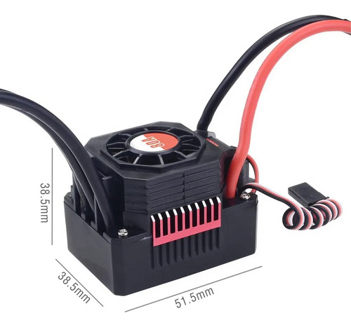 Combo De Motor Sin Escobillas 3660 3500kv Impermeable Con