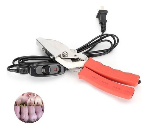 Electro Calentador Cola Cortador Para Lechones Ovejas Corte