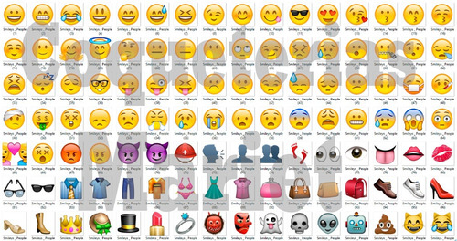 Kit Imprimible Digitales Emoticones Emojis +de 1000 Imágenes