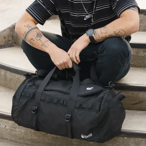 Bolso Deportivo Lhotse Duffel Bag Negro | Cuotas sin interés