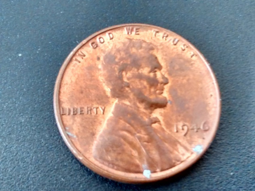 Moneda Estados Unidos 1cent Lincoln Wheat  1946 (x365