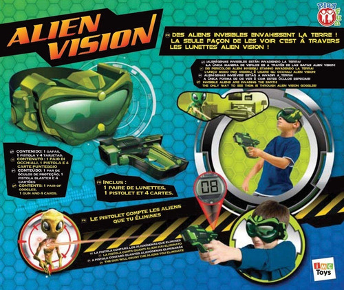 Visor De Alíen Juego Virtual Alien Vision Fotorama Original