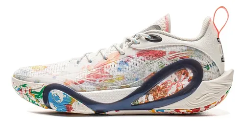 LI-NING Dlo 1 「門徒」 Tênis De Basquete Com Amortecimento Li-ning Dlo 1 Abpv009-3