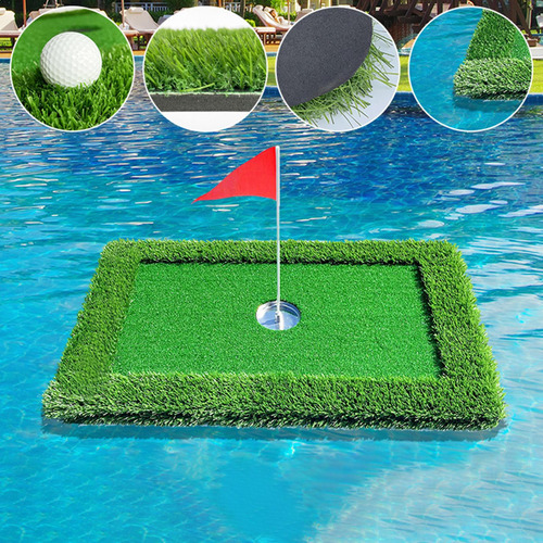 Estera De Práctica Plegable Verde De Golf Flotante Para