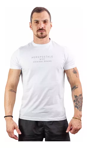 Camiseta Aéropostale World Cup Brazil Masculino - Branco