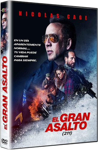 El Gran Asalto 211 | Dvd Nicolas Cage Película Nueva