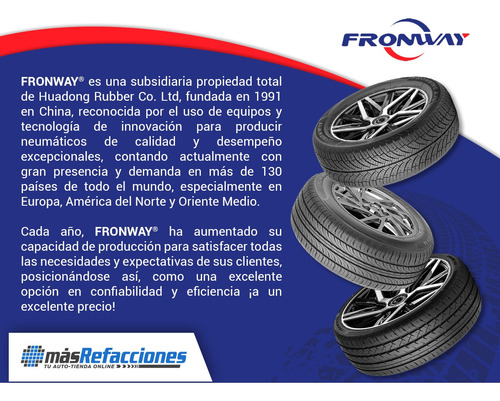 Kit De 4 Llantas 215/65r16 98 H Fronway Ecogreen66