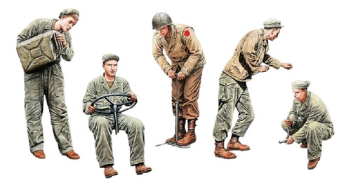 Choferes Del Ejército De Usa Wwii - Miniart Models - 35180