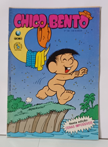Gibi Chico Bento Nº 168 Globo - 1993