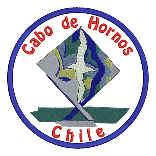 558c Parche Bordado Cabo De Hornos