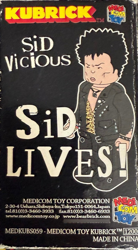 Kubrick Sid Vicious (Usado)