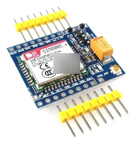 Modulo Gsm Gprs Bluetooth Dc 5v/3.3v Sim800c Arduino