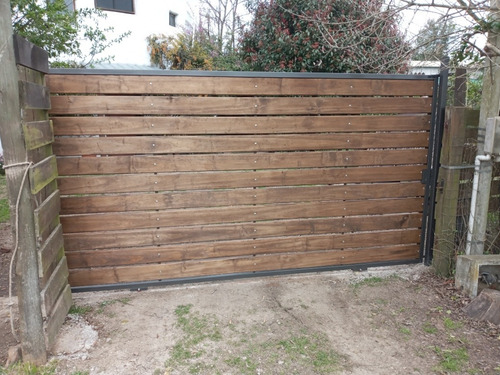 Portones En Hierro Y Madera