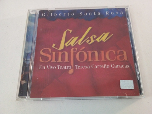 Gilberto Santa Rosa Salsa Sinfónica En Vivo Cd