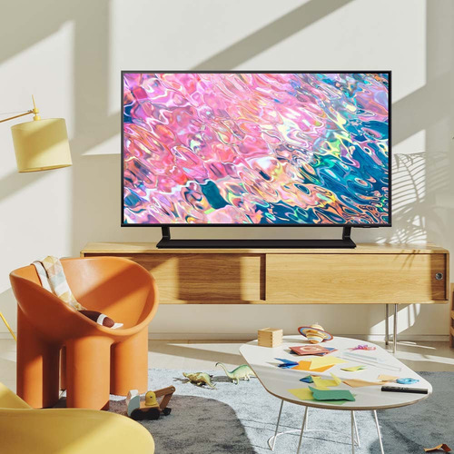 Imagem 9 de 10 de Samsung Smart Tv 50'' Qled 4k 50q65b 2022, Design Slim