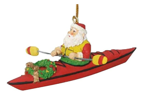 En Un Kayak Arbol De Navidad Adorno De Decoracion Navideña R
