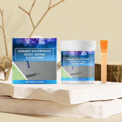 Pintura Para Pisos De Secado De 100 Ml, Revestimiento Imperm