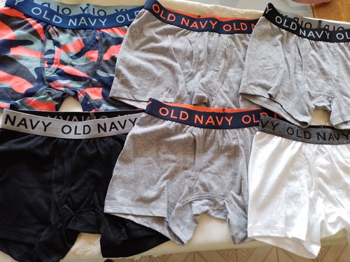 Paquete De 6 Boxer Briefs Old Navy Niño L