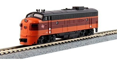 Kato Usa Model Train Products N Emd Fp7a Milwaukee Road No. 