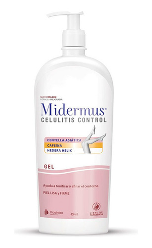 Midermus Celulitis Control Centella Asiatica Cafeina X 400g