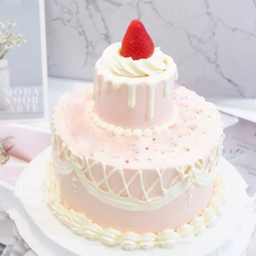 (m) Foam Cake Dummy Smooth Surface Decoration Icing