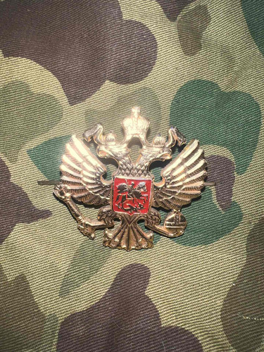 Insignia Militar Ejército Ruso Águila Bicéfala