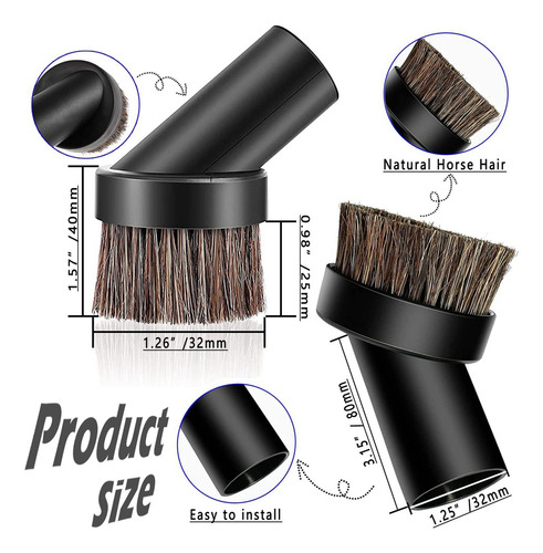 Kit Universal De Accesorios Para Aspiradora De Plástico Húme