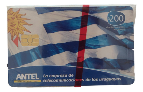 Tarjeta Antel Colección Número 400 Edición Limitada Antigua