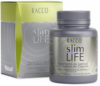 Slim Life Racco - Suplemento De Cafeína 60 Cápsulas