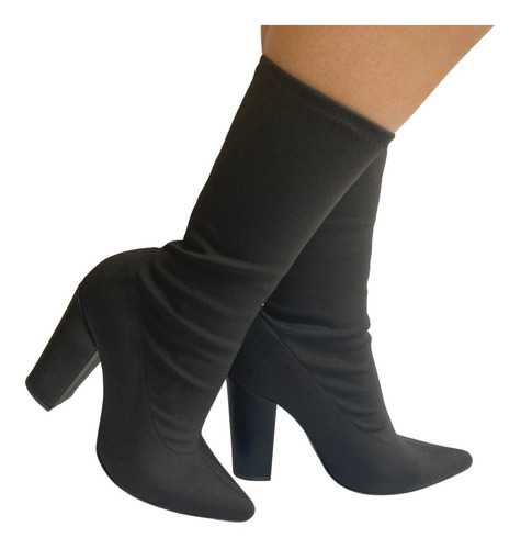 Imagen 3 de 9 de Bota Dama Stretch Puntal Felipe Rentería Moda Vestir Mujer