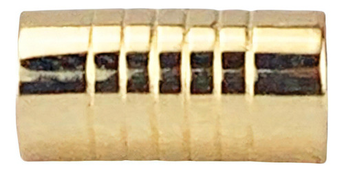 Separador 8mm Em Ouro 18k