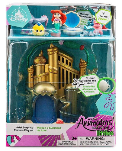 Set De Princesas Disney Ariel Colección Animators
