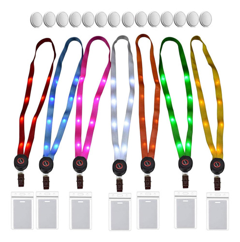 Collar De Lanyard Led Cruceros, Collares Impermeables D...