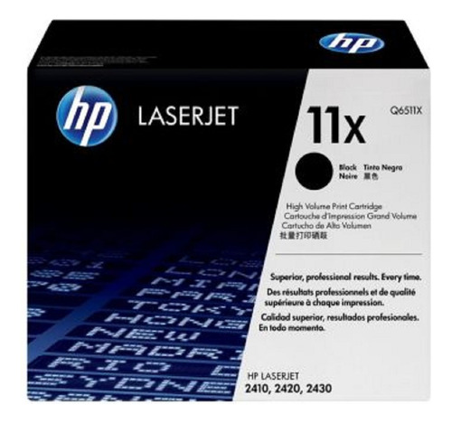 Toner Original Hp 11x Negro Q6511x Laser Jet 2410/2420/2430