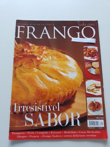 Revista Coleção Arte Na Culinária Tudo Com Frango Torta X734