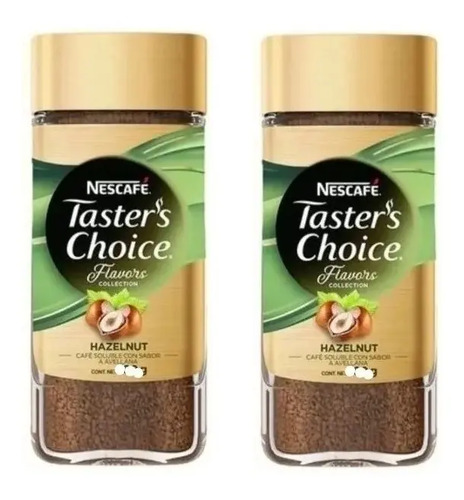 Cafe Nescafé Taster's Choice, Avellana, 2 Frascos De 190 G | Envío gratis