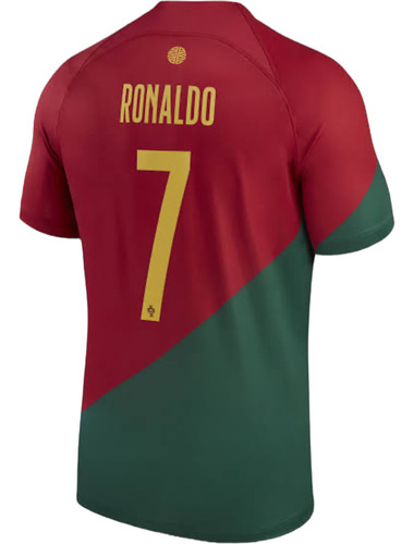 Jersey Cristiano Ronaldo Versión Jugador Portugal Qatar 2023