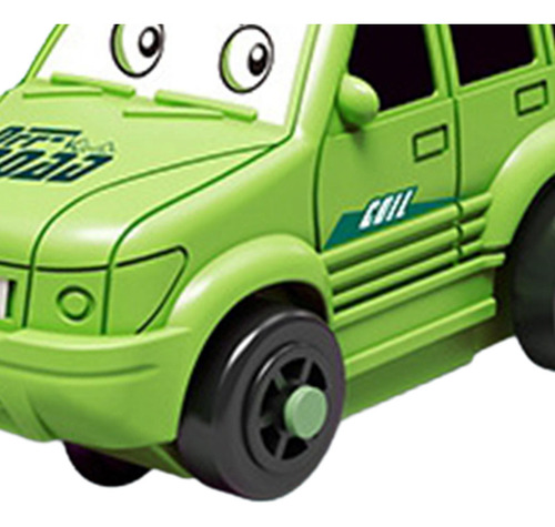 Rompecabezas Para Niños, Vagón Eléctrico, Regalos Verde