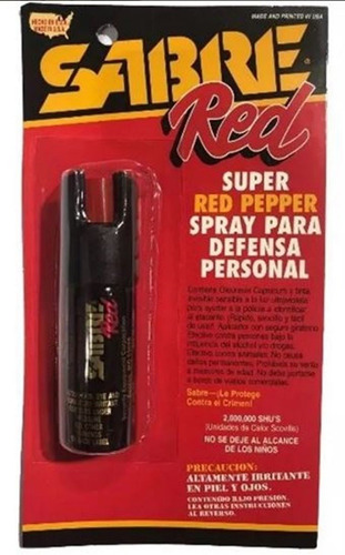 Gas Pimienta Defensa Personal Sabre 14gr Ven 2022 Once