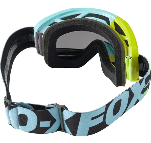 Imagen 3 de 3 de Goggles Fox Main Trice Turquesa Motocross Enduro Mtb