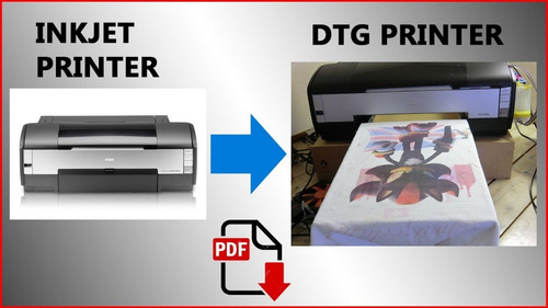 Proyecto Dtg Epson Manual Curso Tutorial Conversion Impresor