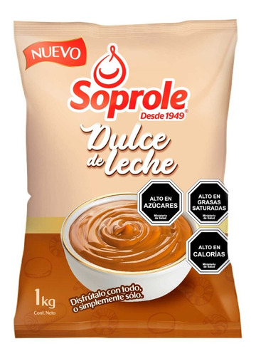 Soprole - Dulce De Leche Bolsa 1 Kg