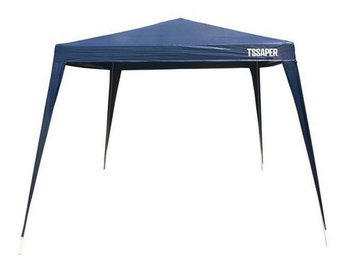 Gazebo 3x3 Tenda Praia Barraca Camping Tssaper Cor Azul