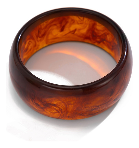 Pulsera Ancha Y Gruesa De Resina Bohemia Para Joyas De Fiest