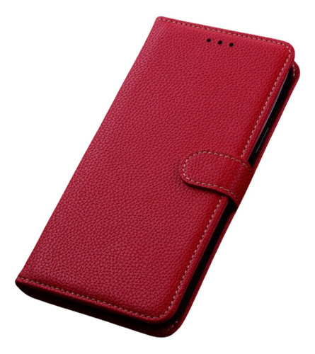 Funda Estuche Agenda Para Samsung  Flip Cover Librito  Rojo