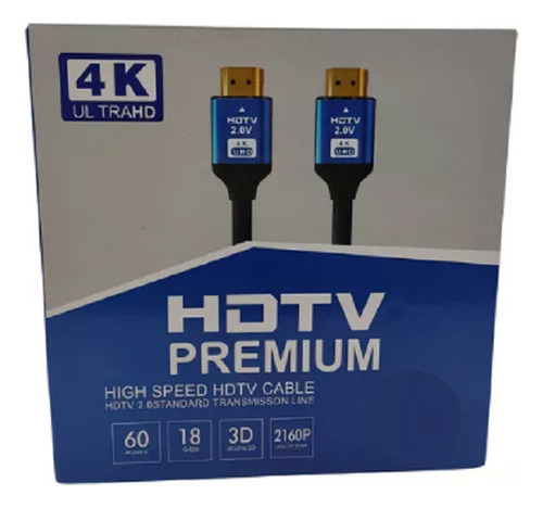 Cabo Hdmi 15 Metros 2.0 4k Blindado 15mts